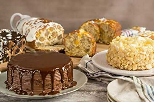 15 idées de cakes délicieux avec seulement quelques ingrédients du placard