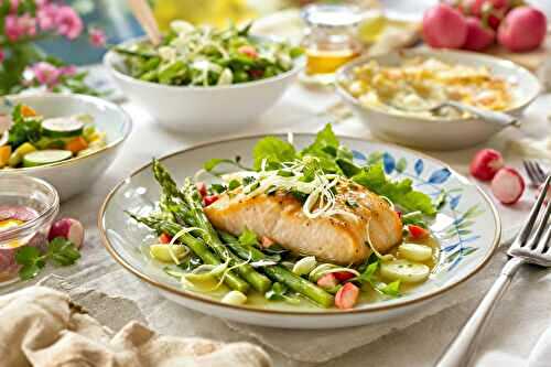Découvrez nos recettes savoureuses de dîners printaniers équilibrés pour la semaine du 5 mai