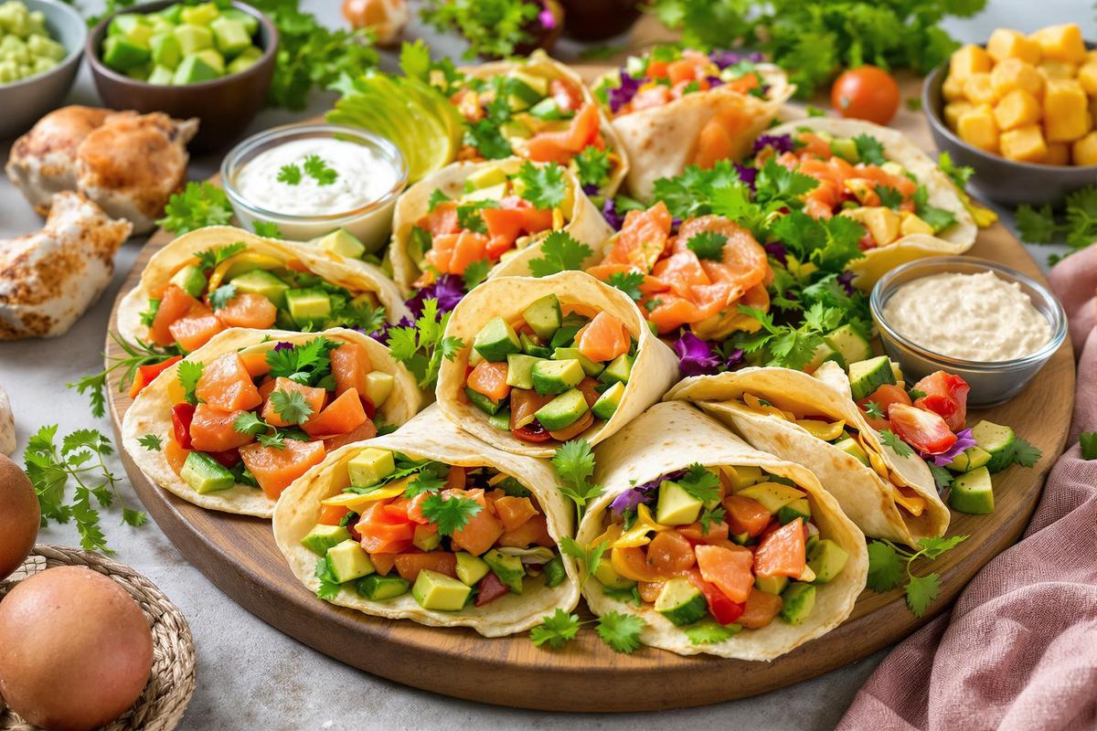 Délices enroulés : 10 idées de wraps pour un apéro réussi