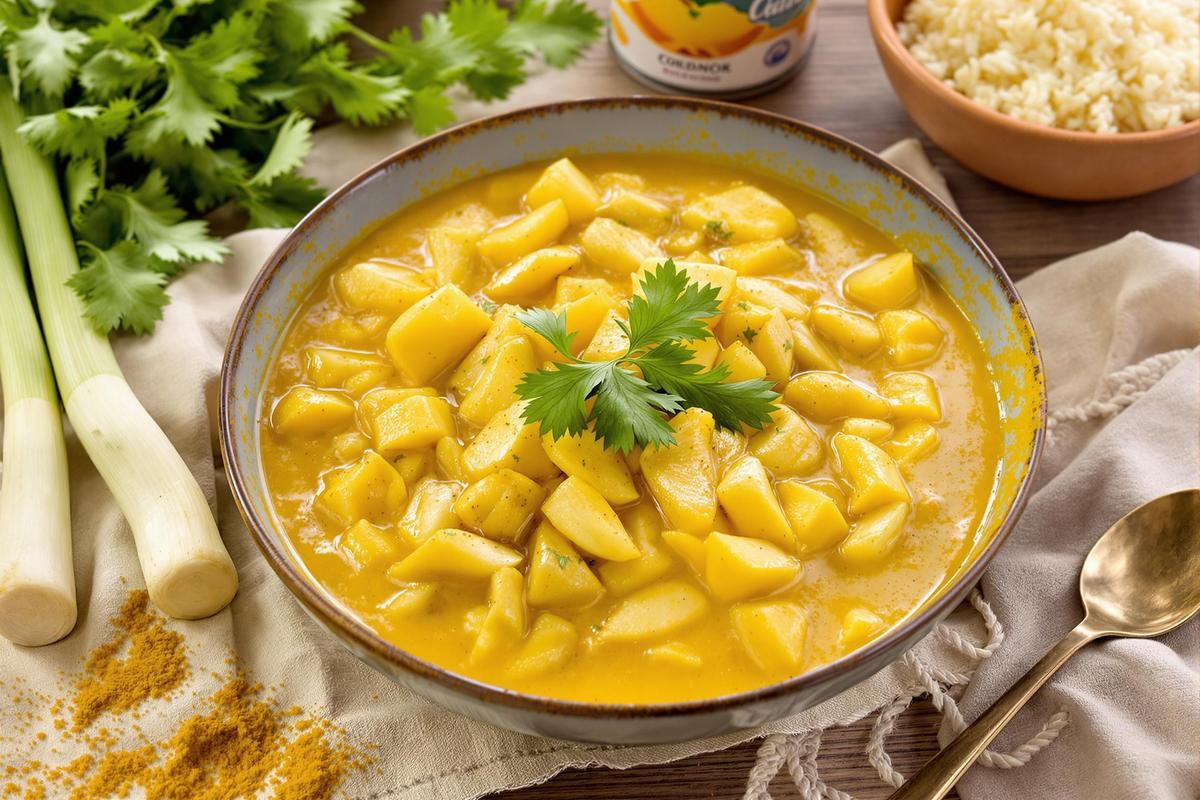 Délicieux curry de poireaux en toute simplicité : la recette incontournable à 4 ingrédients