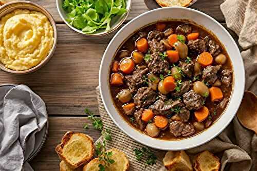 Idée d’accompagnement pour un bœuf bourguignon