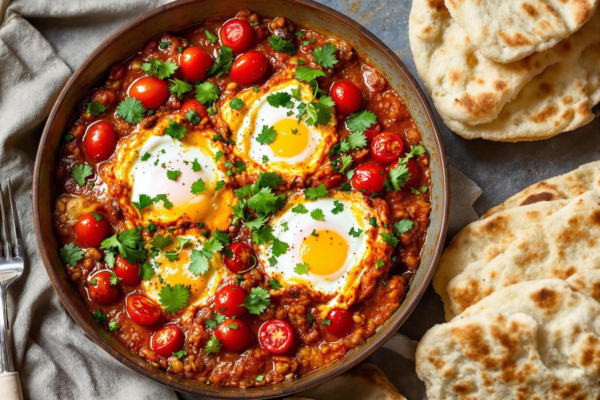 La shakshuka réinventée par Yotam Ottolenghi : un voyage culinaire aux saveurs asiatiques