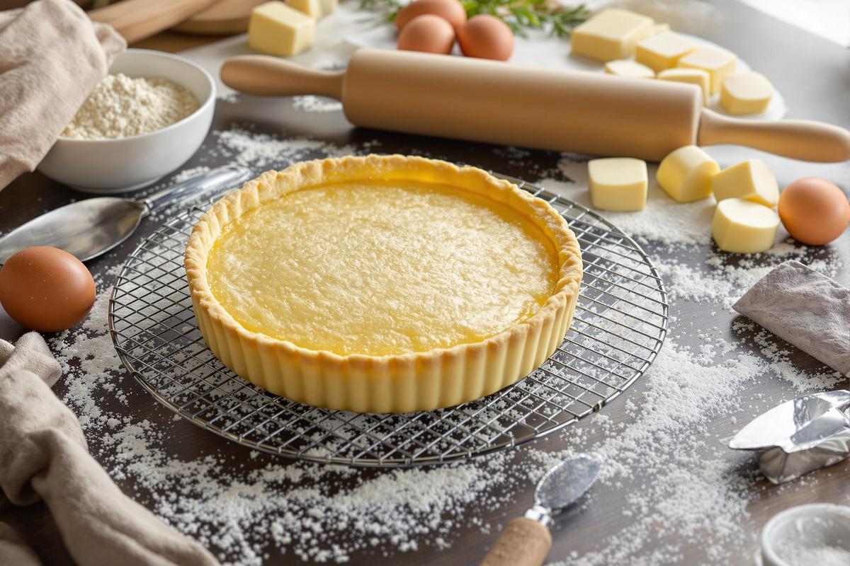 Le secret de Julie Andrieu pour une pâte à tarte qui ne s’affaisse pas