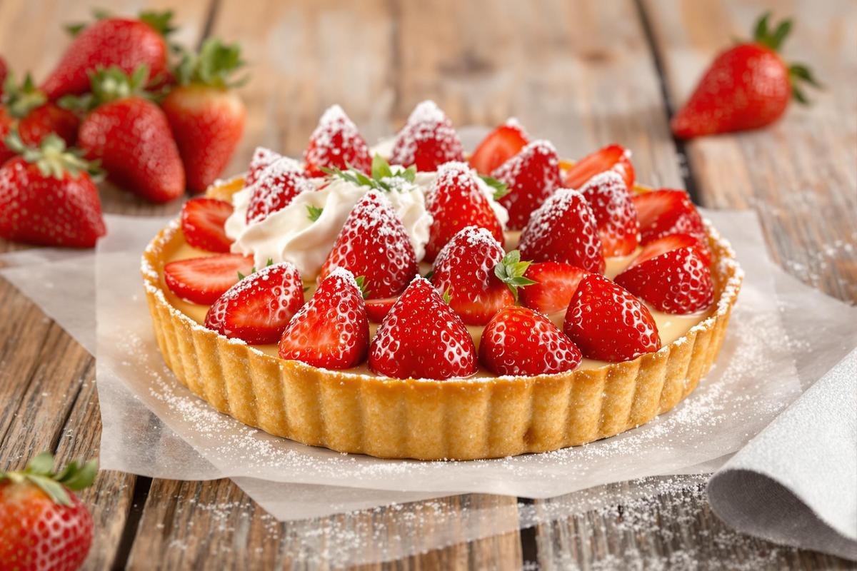 Les secrets du chef Damien pour une tarte aux fraises au croustillant parfait