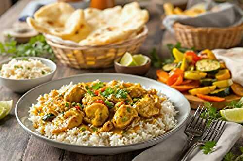 Que manger avec un poulet au curry