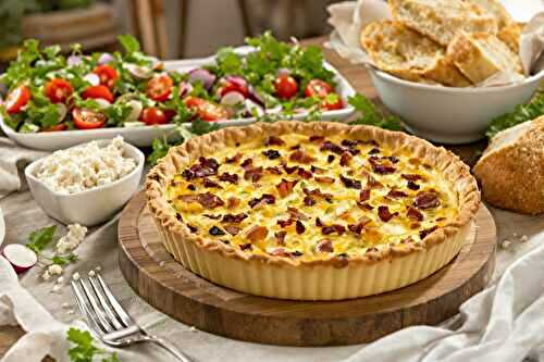 Que manger avec une quiche lorraine?