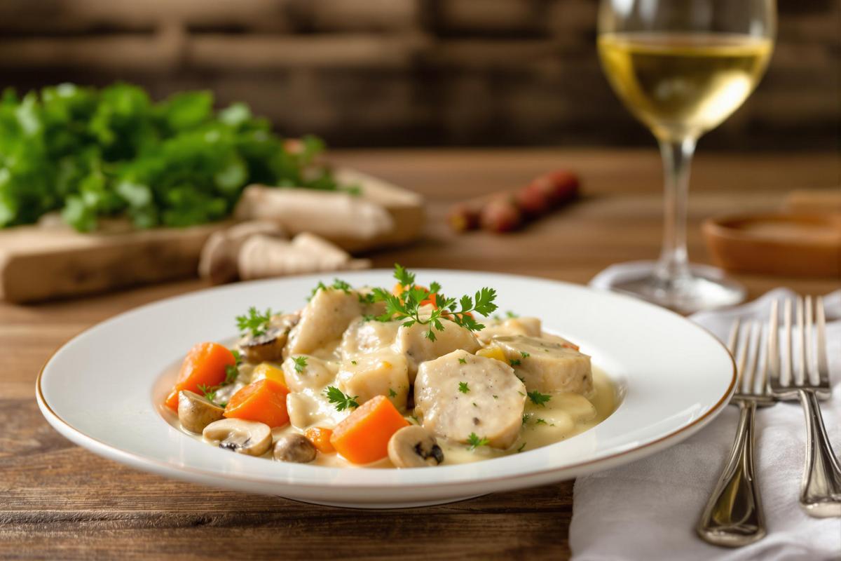 Quel vin avec une blanquette de veau