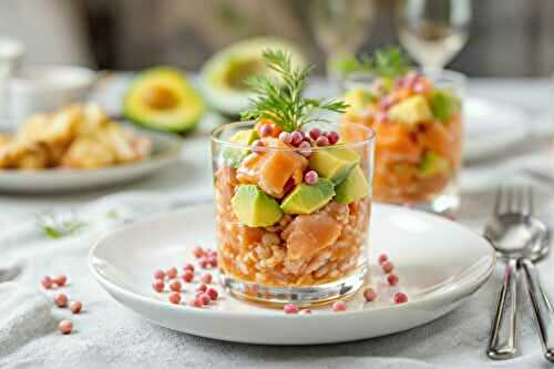 Tartare printanier : recette irrésistible de saumon fumé et avocat