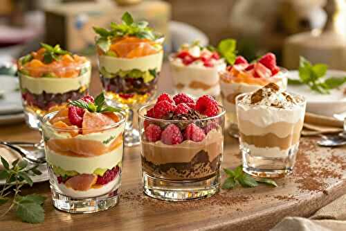 10 recettes de verrines faciles et gourmandes