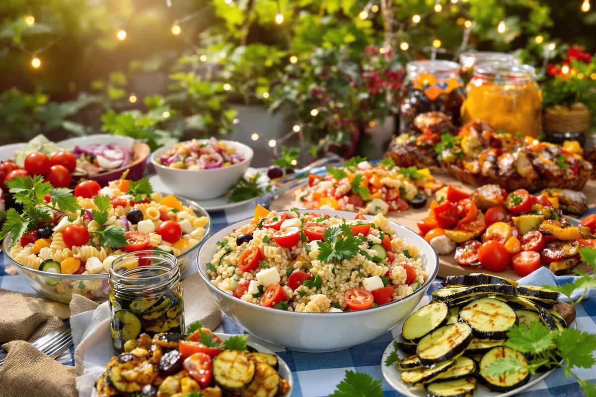 Accompagnements froids originaux pour barbecue