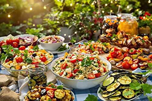 Accompagnements froids originaux pour barbecue