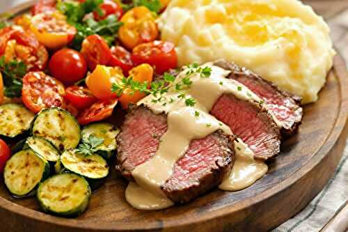 Filet mignon au chorizo et crème onctueuse