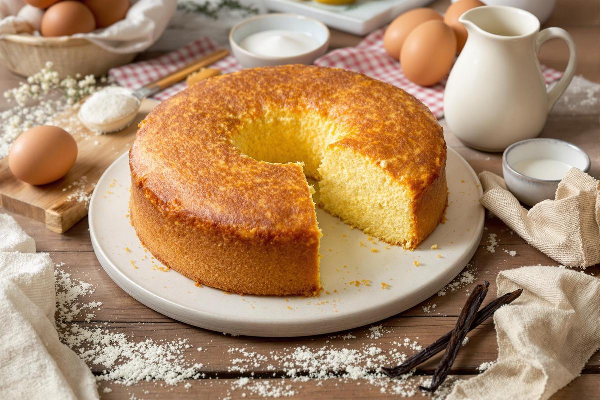 Gâteau à la semoule : recette familiale