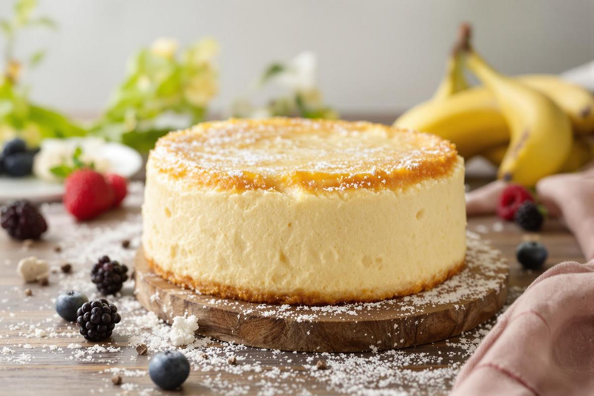 Gâteau sans beurre et sans œuf moelleux