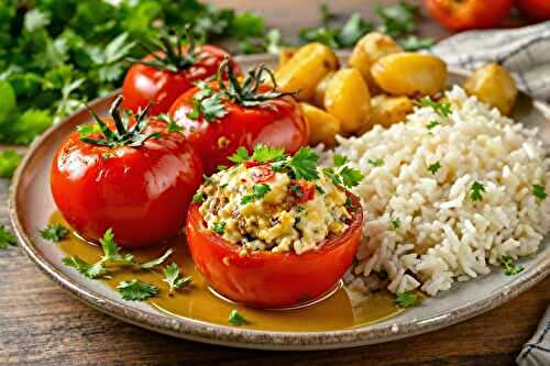 Que manger avec des tomates farcies