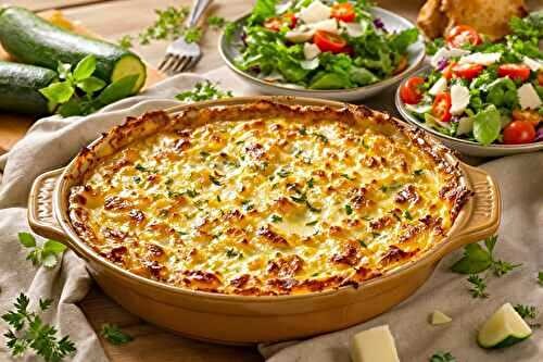 Que servir avec un gratin de courgettes