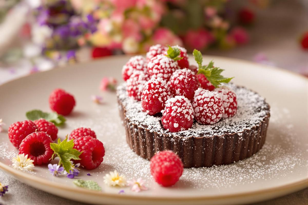 Recette de dessert gastronomique facile