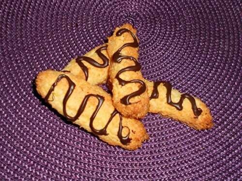 Biscuits moelleux à la noix de coco.