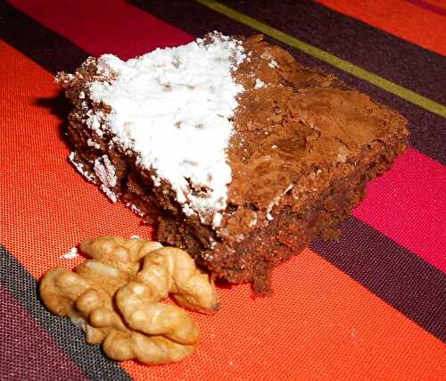 Brownie facile et rapide