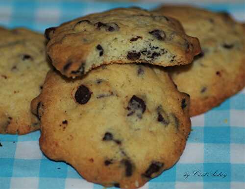 Cookies aux pépites de chocolat - Cuist'Audrey