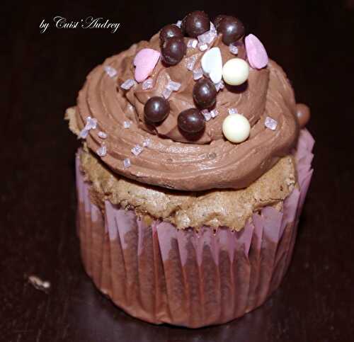 Cupcake tout chocolat