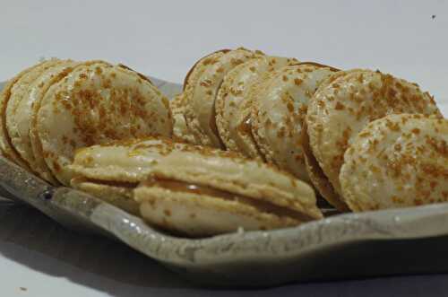 Macaron au caramel au beurre salé