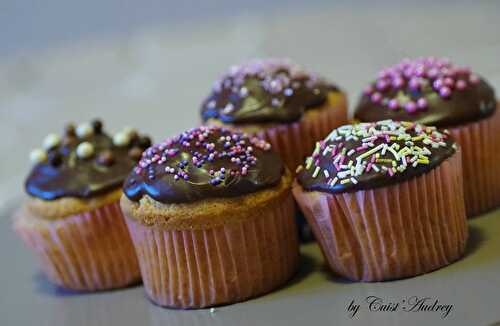 Mes premiers cupcakes: vanille chocolat - Cuist'Audrey