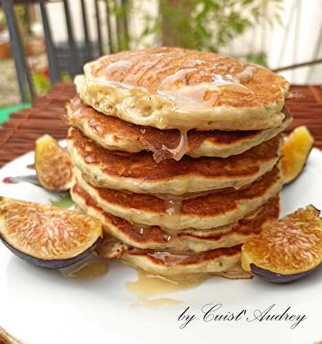 Pancakes healthy à la banane - Cuist'Audrey