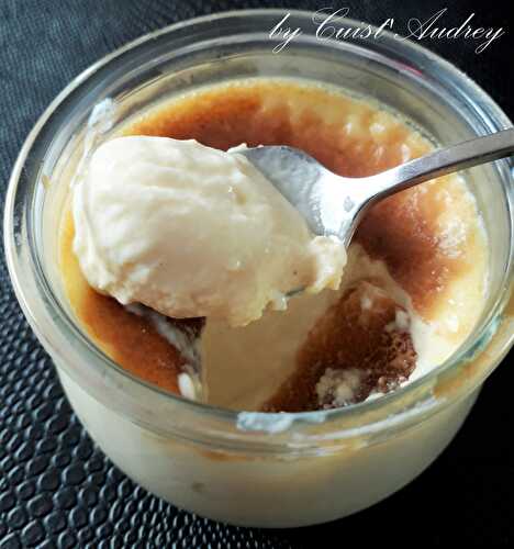 Petits pots de crème à la Vanille façon La laitière