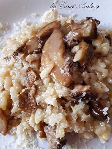 Risotto aux cèpes au cookéo