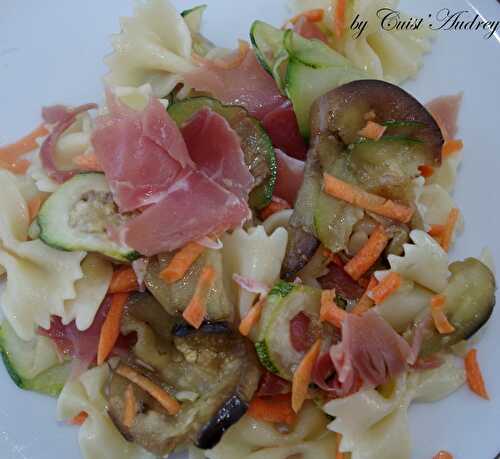 Salade de pâtes aux légumes - Cuist'Audrey