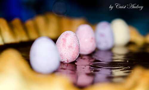 Tarte au chocolat au caramel