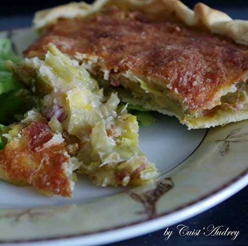 Tarte aux poireaux