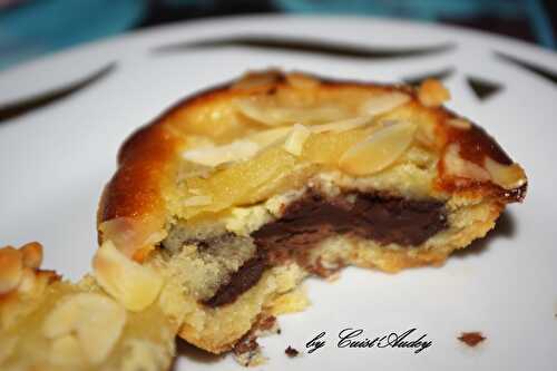 Tarte poires amandes chocolat