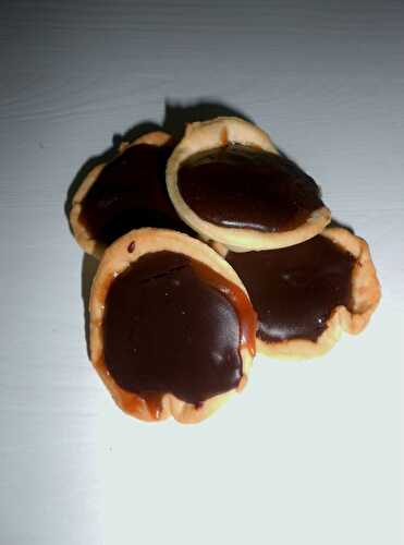 Tartelette chocolat caramel