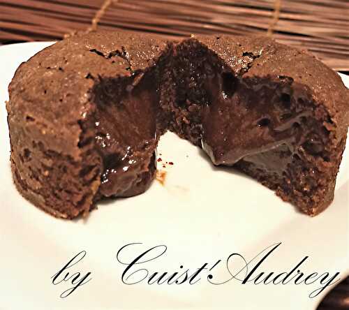 Coulant au chocolat de Cyril Lignac - Cuist'Audrey