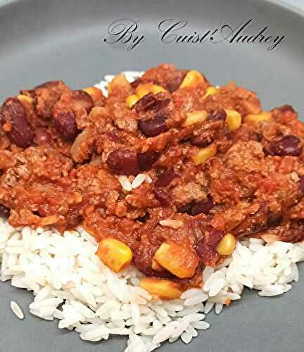 Chili con carne express au cookéo