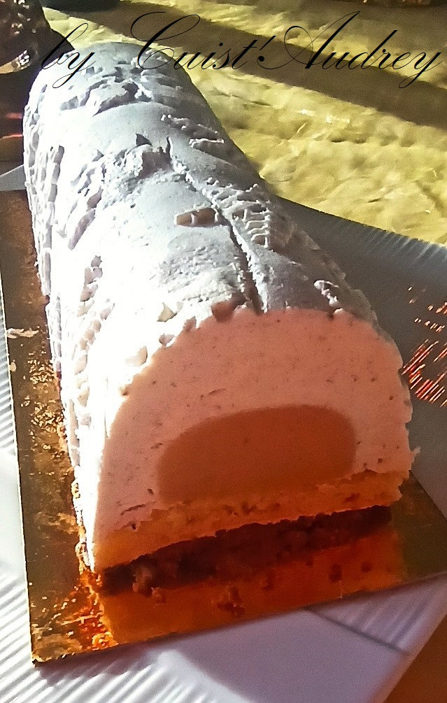 Bûche façon équinoxe de Cyril Lignac