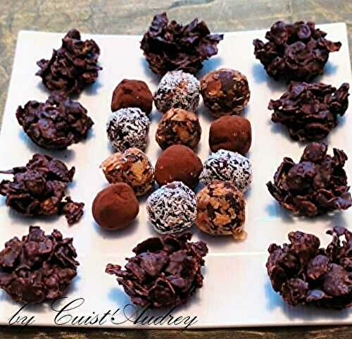Roses des sables à l'huile de coco