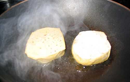 Escalopes de foie gras poêlées