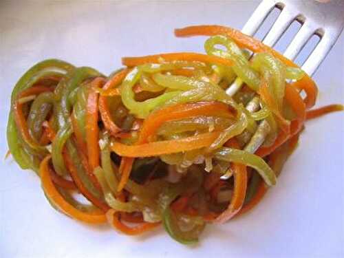 CulinoTests - Spaghetti de légumes 