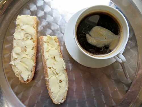 Tartine caprice pour le petit-déjeuner