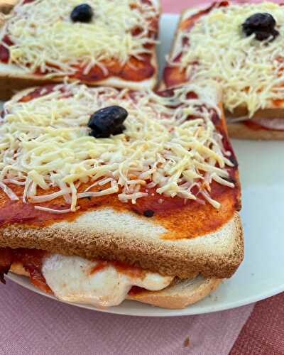 Croque pizza