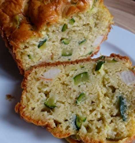 Cake salé courgettes surimi