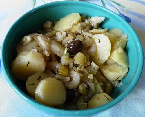 Casserole de pommes de terre et fenouil