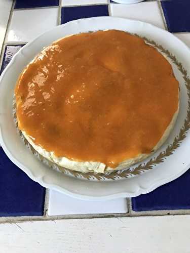 Cheesecake à l’abricot