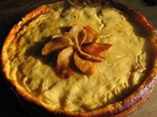 Cheesecake aux pommes et spéculoos