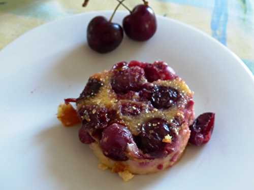 Clafoutis cerises et fève de tonka