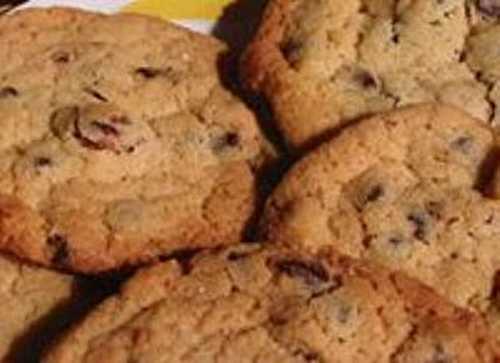 Cookies noisette et chocolat