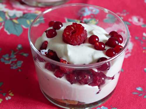 Coupe à l’italienne de fruits rouges